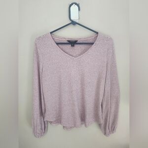 Simply Vera by Vera Wang Long Sleeve Pink Shirt